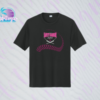 SHLL SB  Laces Youth  Dri Fit Tee (Black, Teal, Hot Pink, Charcoal)