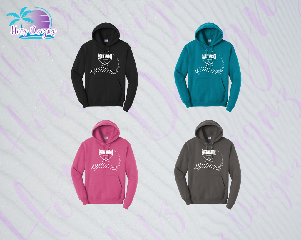 SHLL SFTBL Laces YOUTH Hoodie (4 color options)