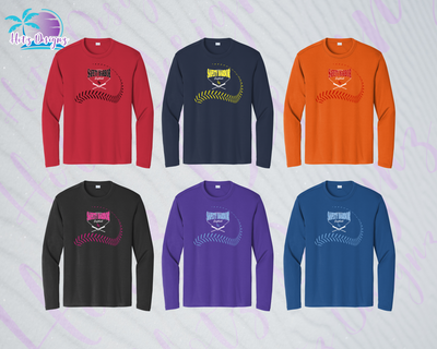 SHLL SFTBL Laces Unisex Dri Fit Long Sleeve Tee (6 color options)