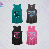 SHLL SFTBL Stole It Ladies Tri-Blend Racerback Tank (6 Color Options)