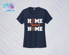 SHLL BB Home Ladies Dri Fit Tee  (Navy, Royal, Orange, Cardinal, Purple)