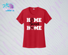 SHLL BB Home Ladies Dri Fit Tee (Red, Black, Columbia, Green)