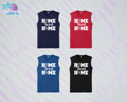 SHLL BSBL Home Unisex Dri Fit Sleeveless Tee (Navy, Red, Royal, Black)