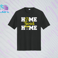 SHLL SB Home Unisex Dri Fit Tee (Black, Teal, Hot Pink, Charcoal)