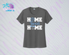 SHLL SB Home Ladies Dri Fit Tee (Black, Teal, Hot Pink, Charcoal)