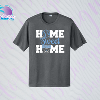 SHLL SB Home Unisex Dri Fit Tee (Black, Teal, Hot Pink, Charcoal)