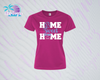 SHLL SB Home Ladies Dri Fit Tee (Black, Teal, Hot Pink, Charcoal)