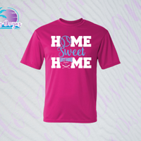 SHLL SB Home Unisex Dri Fit Tee (Black, Teal, Hot Pink, Charcoal)