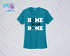 SHLL SB Home Ladies Dri Fit Tee (Black, Teal, Hot Pink, Charcoal)