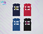 SHLL SFTBL Home Unisex Dri Fit Sleeveless Tee (Navy, Red, Royal, Black)