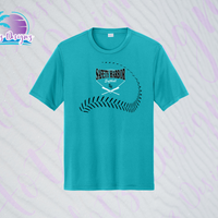 SHLL SB  Laces Youth  Dri Fit Tee (Black, Teal, Hot Pink, Charcoal)