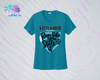 SHLL SFTBL  Stole It Ladies Dri Fit Tee (Black, Teal, Hot Pink, Charcoal)