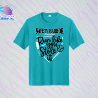 SHLL SFTBL  Stole It Unisex Dri Fit Tee (Black, Teal, Hot Pink, Charcoal)