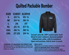 Dunedin Fire Rescue Quilted Packable Bomber (4  design options)