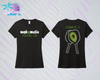 Wakamole Triblend Ladies Tees (3 color options)