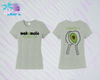 Wakamole Triblend Ladies Tees (3 color options)