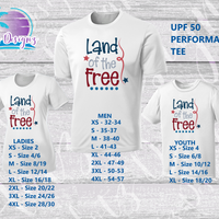 Land of the Free Adult & Youth Shirts