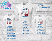 Land of the Free Adult & Youth Shirts