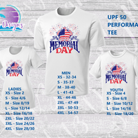 Memorial Day Adult & Youth Shirts