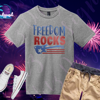 4th of July - Freedom Rocks Boys' Shirt