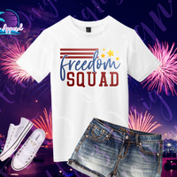4th of July - Freedom Squad Girls' Tank Top / Shirt