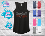 Baseball Life Women's Rhinestone Tank Top / Shirt