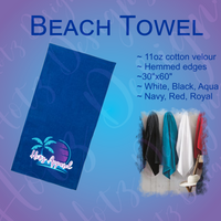ELHS Swim & Dive Beach Towel