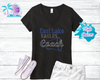 East Lake Cheer Coach Women's Rhinestone Tank Top / Shirt