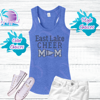 East Lake Cheer Mom Women's Rhinestone Tank Top / Shirt
