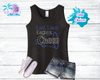 East Lake Cheer Megaphone Girls' Rhinestone Tank Top