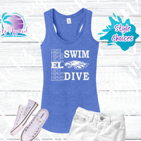 ELHS Swim & Dive Women's  Tops