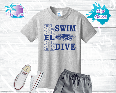ELHS Swim & Dive Unisex Tee