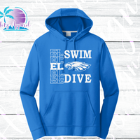 ELHS Swim & Dive Performance Hoodie