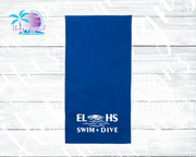 ELHS Swim & Dive Beach Towel