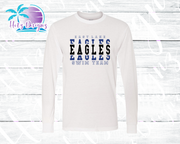ELHS Swim Eagles Stacked Long Sleeve Unisex Tee