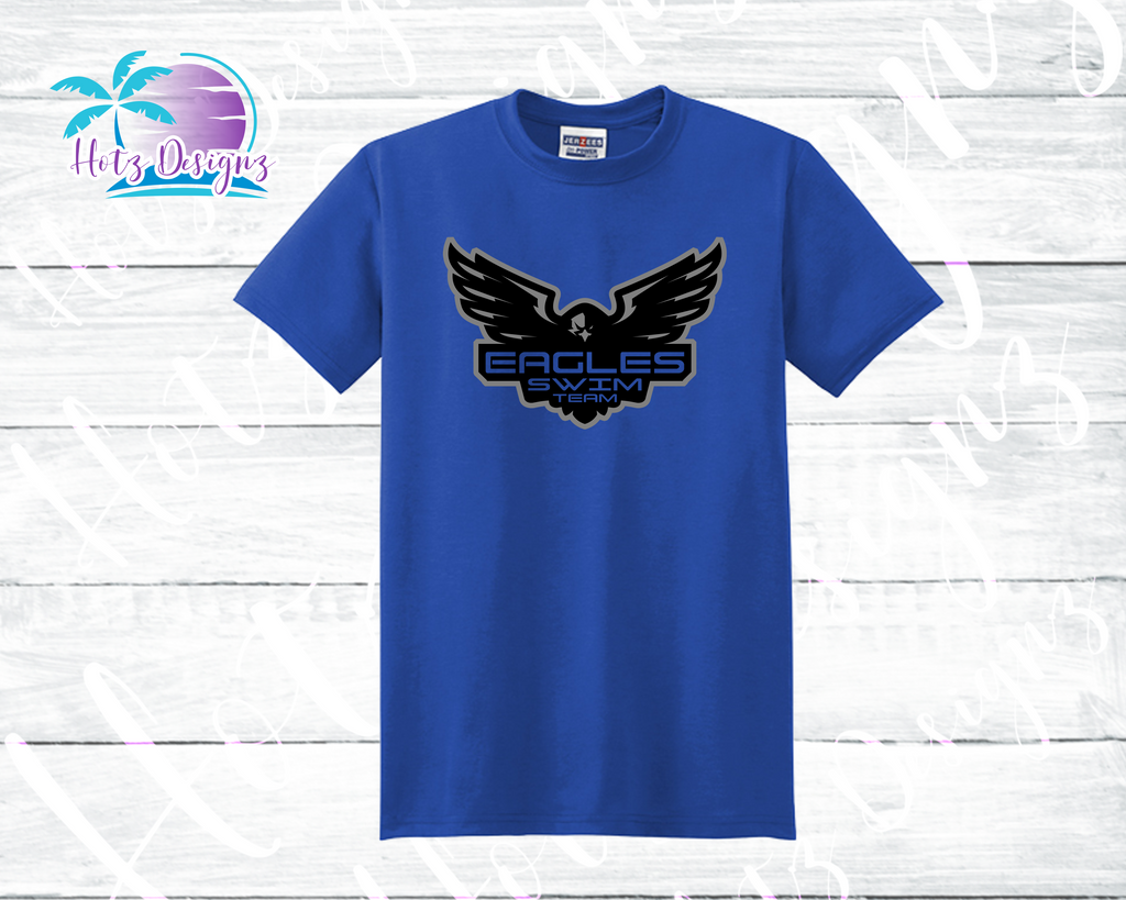 ELHS Swim Eagles Swim Team Unisex Tee (2 Color Options)