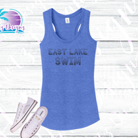 ELHS Swim Women's Rhinestone Tank or V Neck