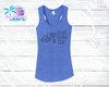 ELHS Eagles Swim & Dive Women's Rhinestone Tank or V Neck