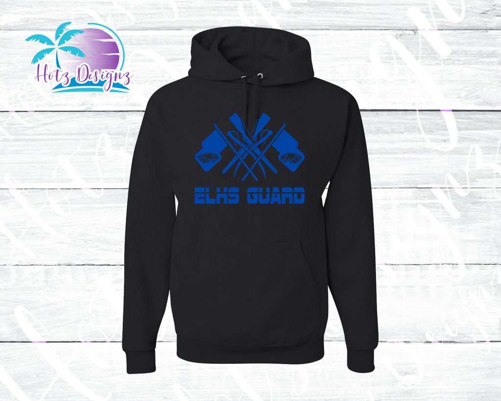 ELHS Guard Hoodie (2 color options)