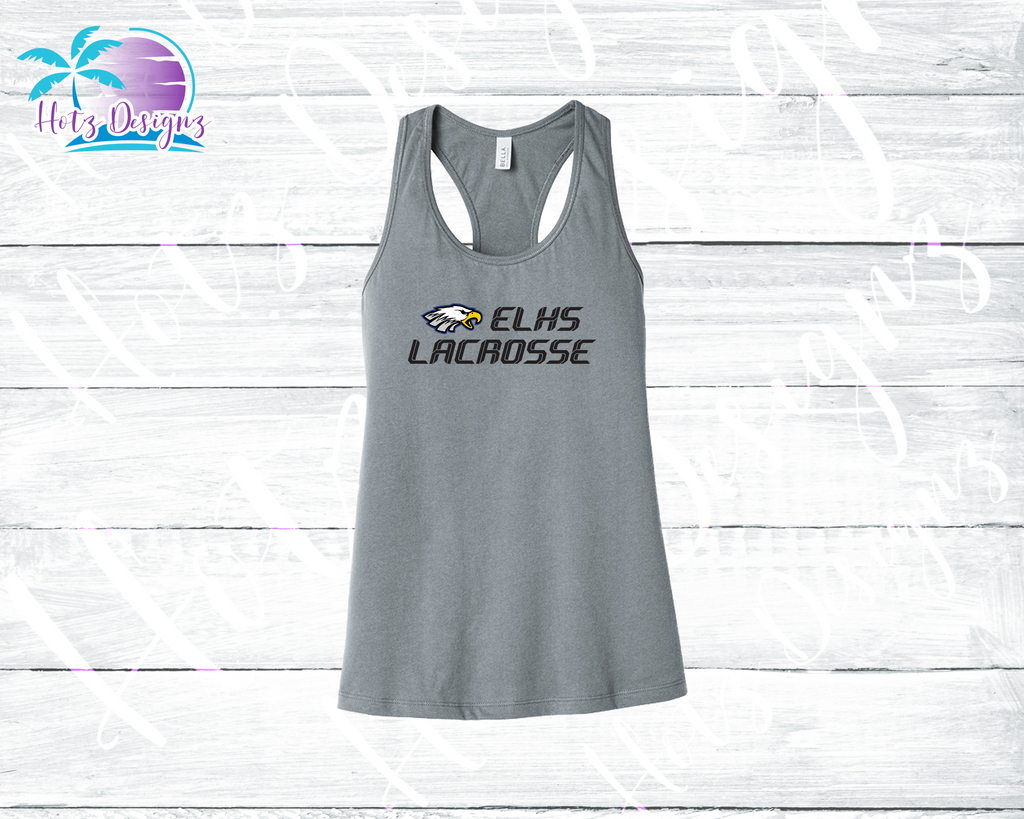 Eagles ELHS Lacrosse 23 Racerback Tank (2 color options)