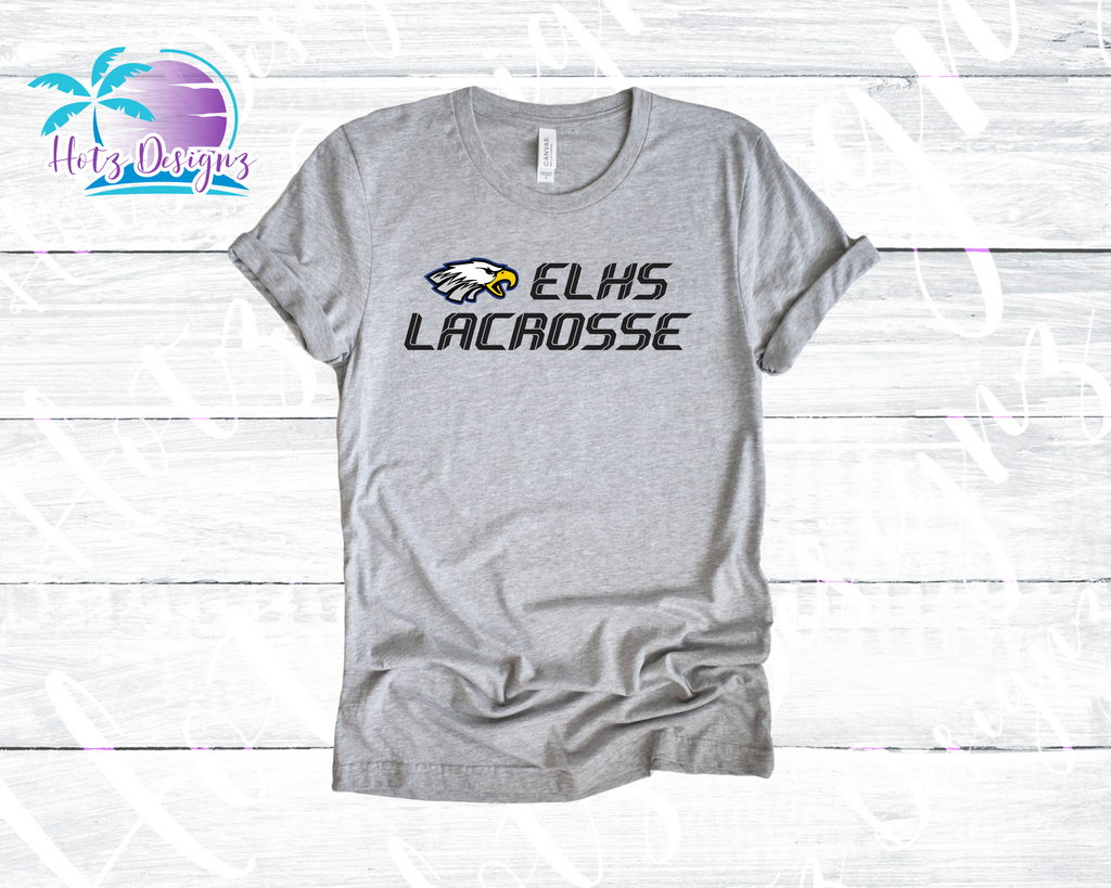 Eagles ELHS Lacrosse 23 Unisex Tee (2 color options)