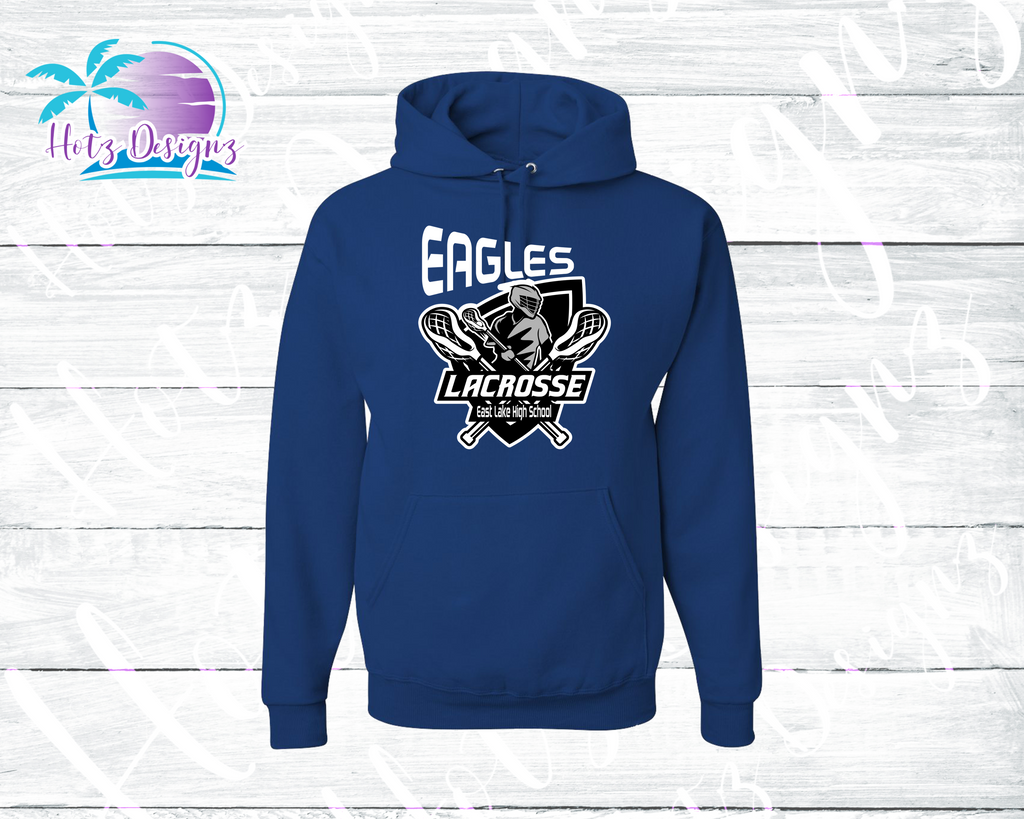 Eagles Lacrosse 23 Hoodie (2 color options)