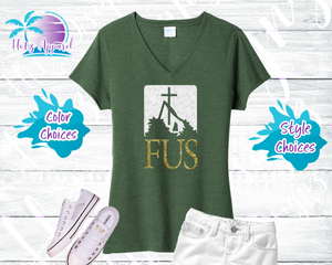 FUS Glitter Logo Shirt