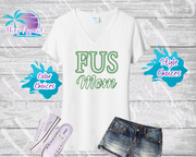 FUS Mom Rhinestone Shirt