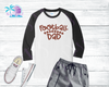 Football Laces Mom, Dad, Bro, Sis Shirts