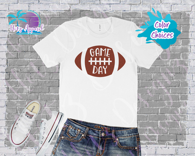 Football Game Day Adult Shirt