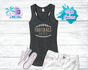 Football Junkie Women's Rhinestone Shirts