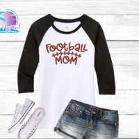 Football Laces Mom, Dad, Bro, Sis Shirts