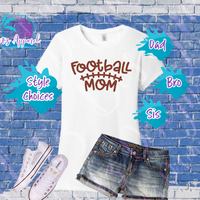 Football Laces Mom, Dad, Bro, Sis Shirts