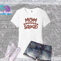 Football Mom Squad Women's Shirts